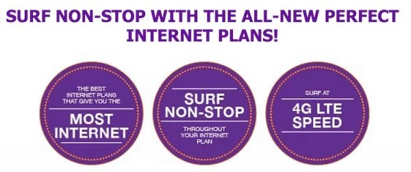 Xpax non stop internet plans