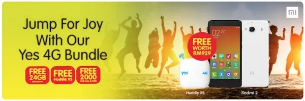 Yes 4G Redmi 2 Bundle