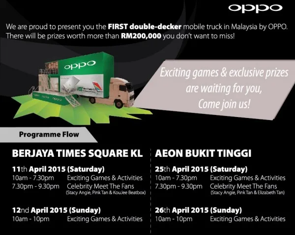 OPPO Malaysia Turn Over Tour