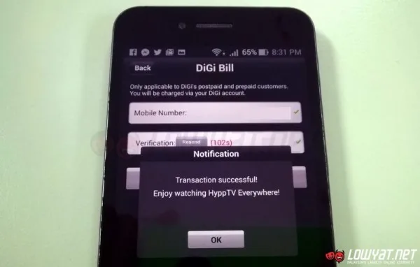 HyppTV Everywhere for DiGi