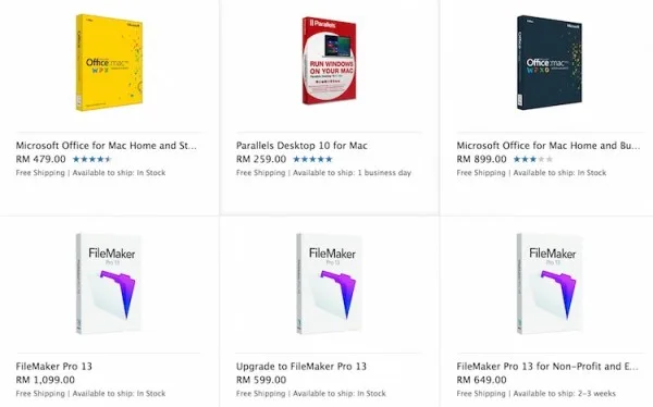 Apple Online Software Price after GST