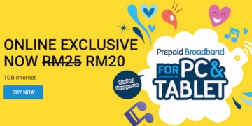 Digi RM20 Prepaid Broadband Plan