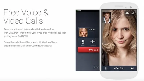 Line Free Calls