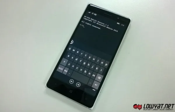 MS-DOS Mobile For Lumia 02