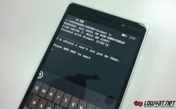 MS-DOS Mobile For Lumia 04