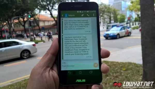 Maxis One Club SG Roaming 05