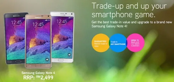 Maxis Trade In Program Samsung Galaxy Note 4