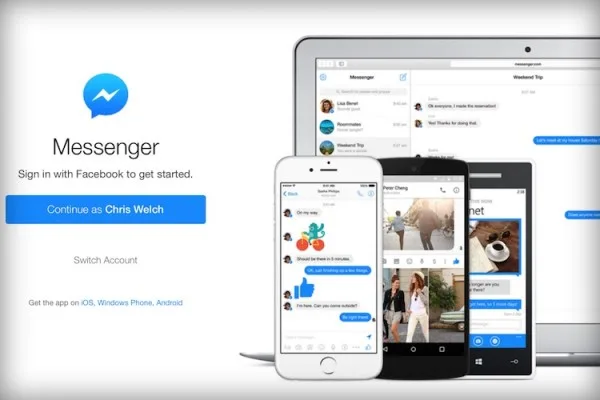 Messenger.com Facebook