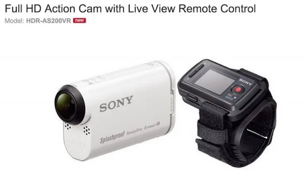 Sony Action Cam AS200VR