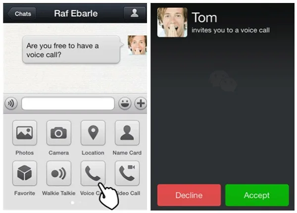 WeChat Free Call