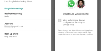WhatsApp Google Drive Backup 1