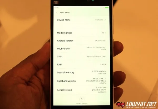 Xiaomi Mi 4i Hands On - 11