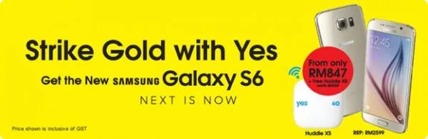 Yes Galaxy S6