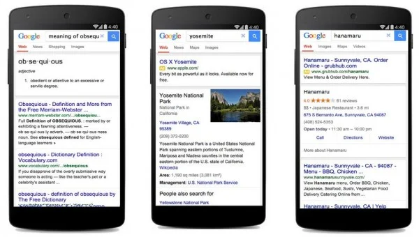 google-streamlined-search