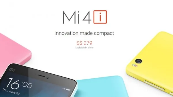 Xiaomi Mi 4i Price For Singapore