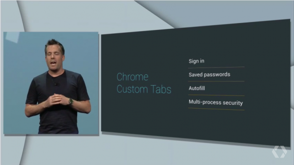 Android M Chrome Custom Tabs