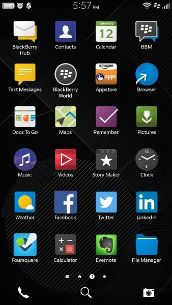 BlackBerry Leap Apps