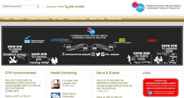 CFM Homepage