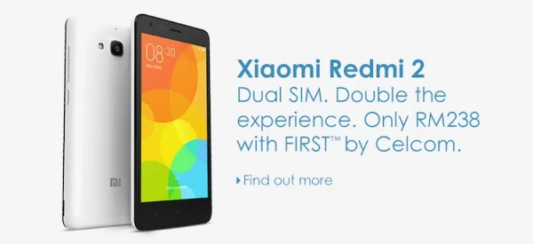 Celcom Xiaomi Redmi 2