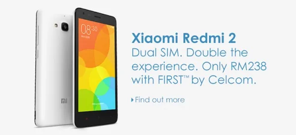 Celcom Xiaomi Redmi 2