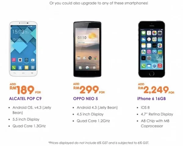 Celcom Xpax Phone Bundle