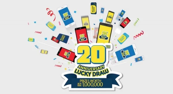 Digi 20th Anniversary Lucky Draw