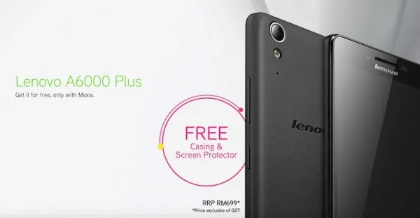 Maxis Lenovo A6000 Plus