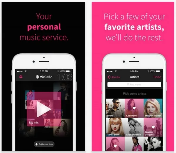 MixRadio iOS