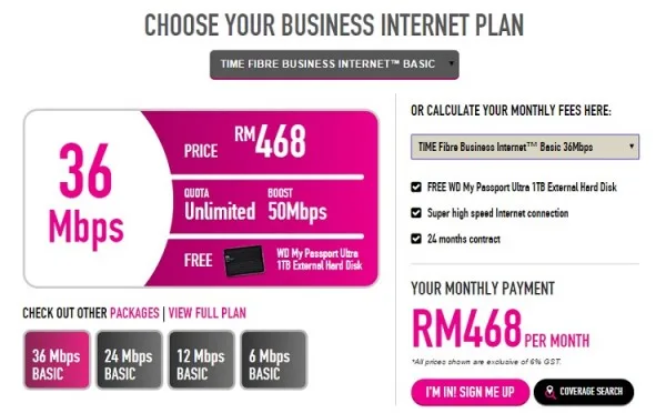 TIME Business Broadband