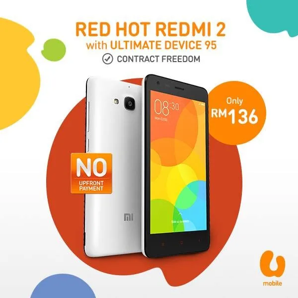 U Mobile Xiaomi Redmi 2 Postpaid Bundle 2