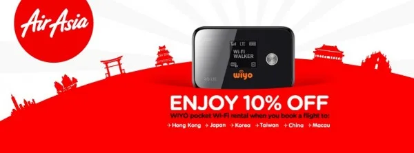 Wiyo Air Asia Promotion