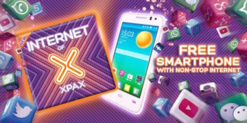 Xpax Free Smartphone with Non Stop Internet