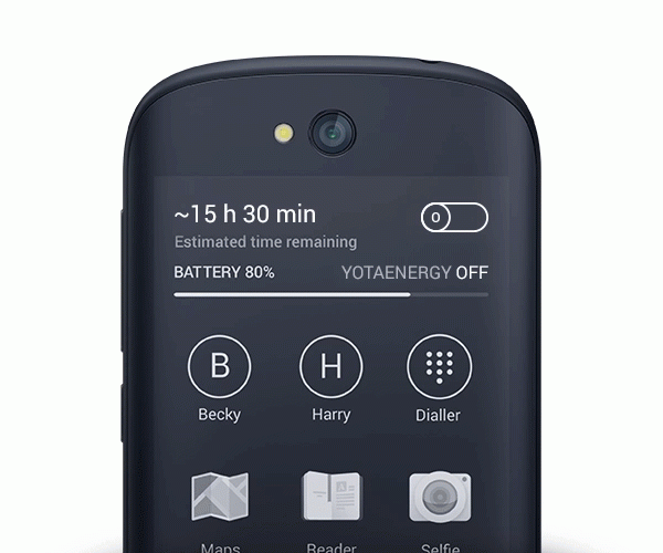 YotaPhone 2 Battery life