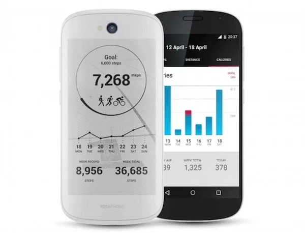 YotaPhone 2 Native Apps Fitness