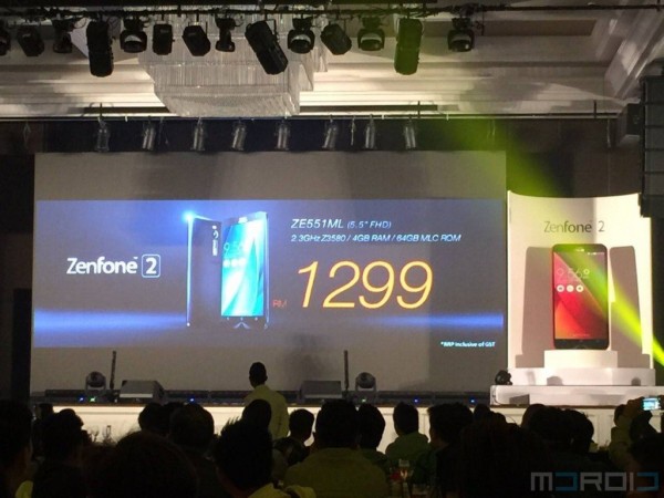 ASUS ZenFone 2 Price Malaysia