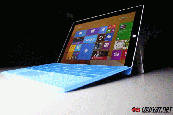 Surface 3 Kickstand Position In Animated GIF