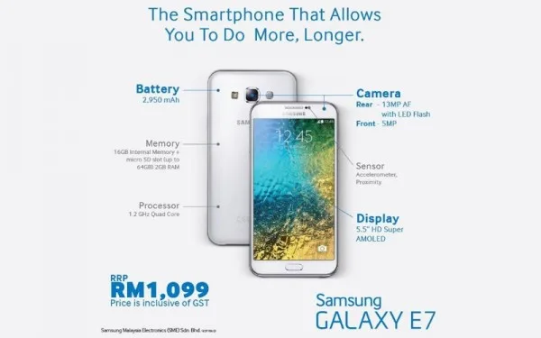 Samsung Galaxy E7