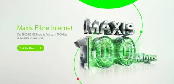 Maxis Fibre Internet 100 Mbps