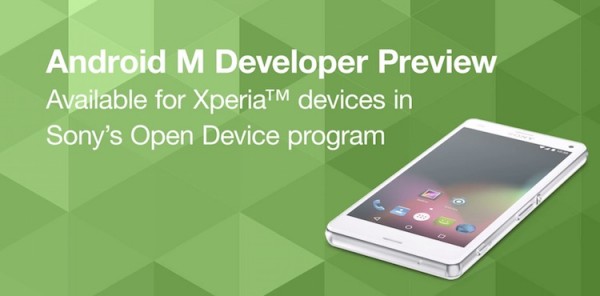 Android M Developer Preview Xperia