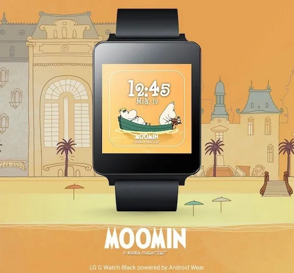 Android Wear Moomin