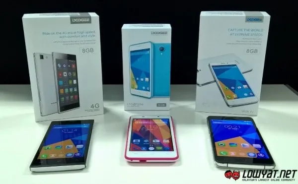 Doogee Ibiza F2, Turbo-Mini F1, Leo DG280