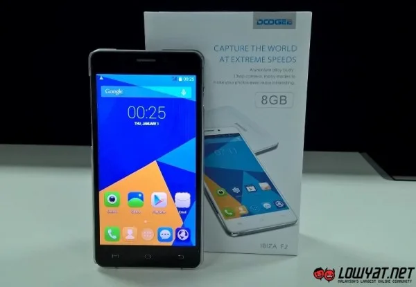 Doogee Ibiza F2