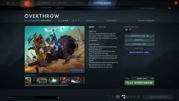 Dota 2 CustomLaunch