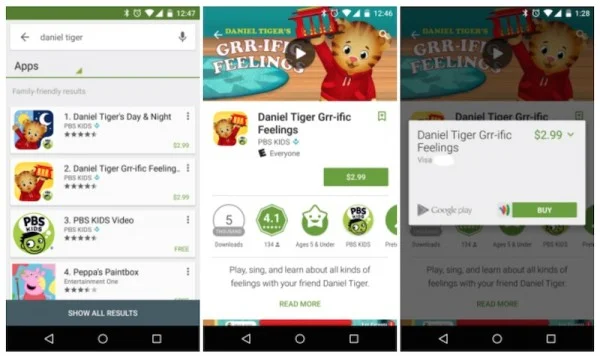Google Play Free App of the Week Screenshots