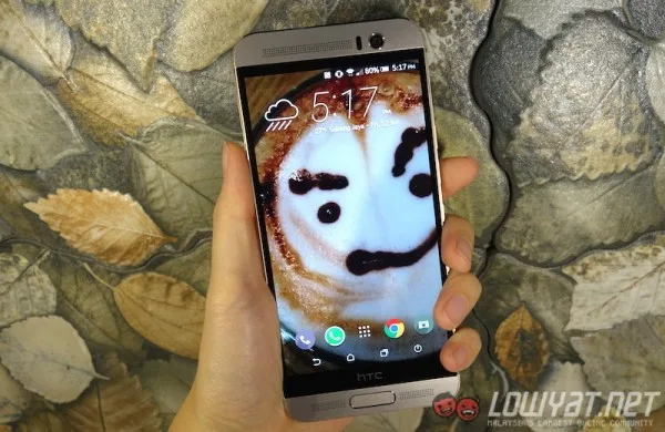 HTC One M9 Plus Design Good Grip to Hold onto Phone