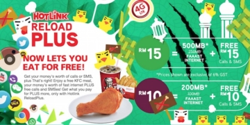 Hotlink ReloadPlus Ramadan Promotion Free KFC