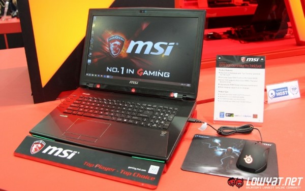 MSI GT72 Prototype Gaming Laptop With Tobii EyeX 06