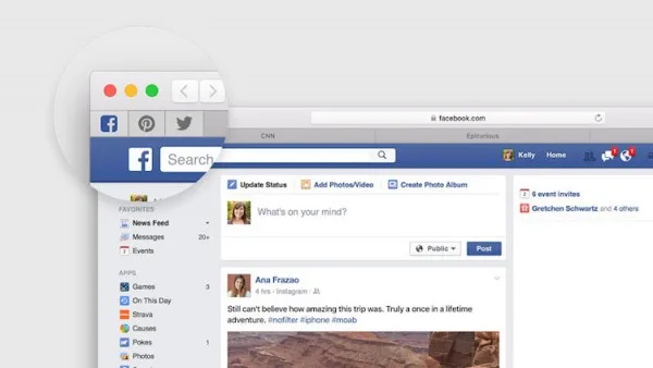 Pinned Sites in Safari