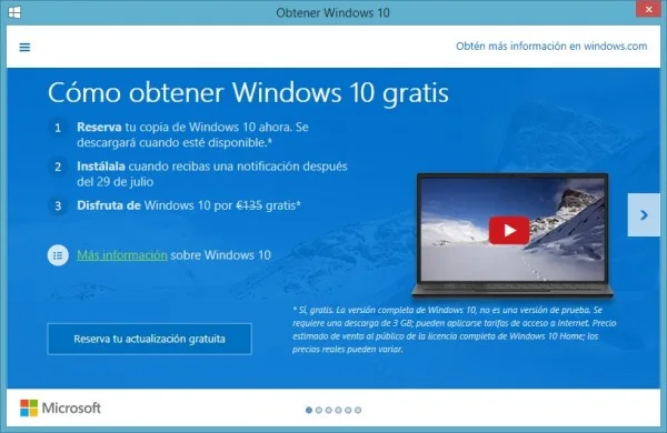 Windows 10 Eurozone
