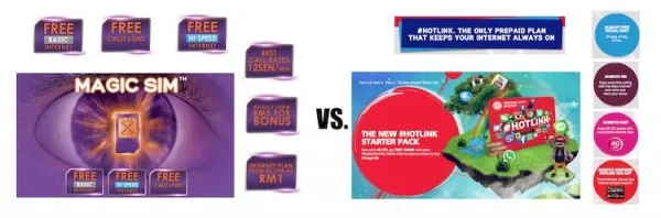 Xpax Magic SIM vs Hotlink